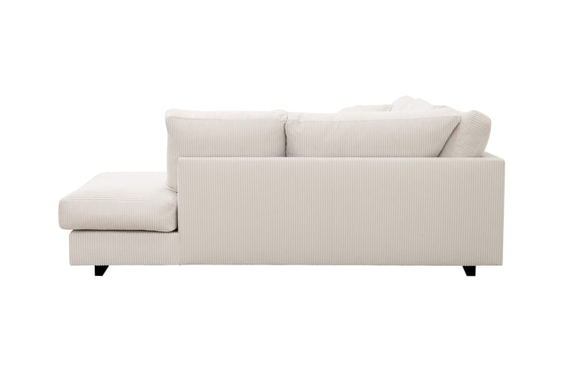Valencia Extra Djup 4-sits Soffa med Schäslong Höger - Benvit - Möbler - Soffa - Divansoffor & schäslongsoffa
