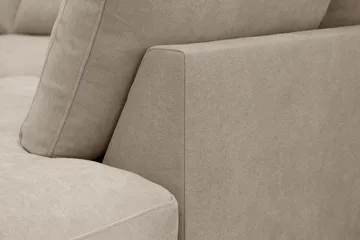 Valencia Extra Djup 4-sits Soffa med Schäslong Höger - Brun - Möbler - Soffa - Divansoffor & schäslongsoffa