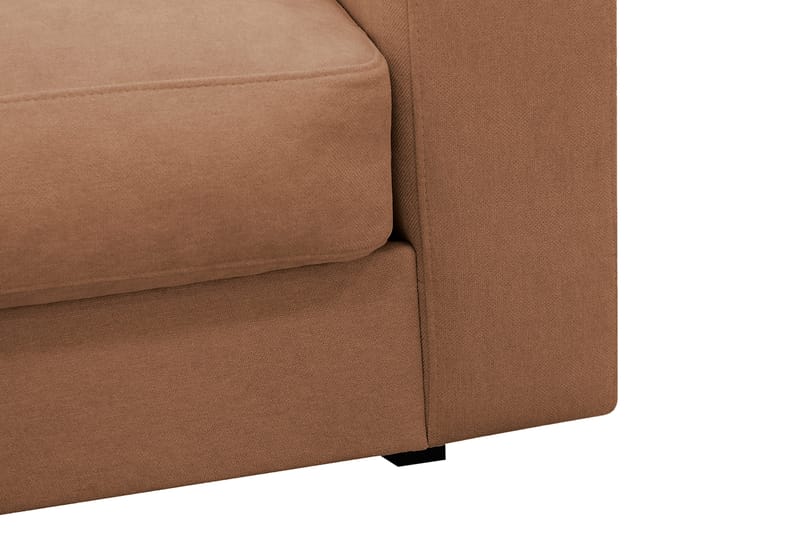 Valencia Extra Djup 4-sits Soffa med Schäslong Höger - Gulbrun - Möbler - Soffa - Divansoffor & schäslongsoffa