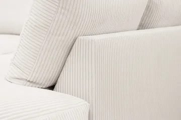 Valencia Extra Djup 4-sits Soffa med Schäslong Höger - Offwhite - Möbler - Soffa - Divansoffor & schäslongsoffa