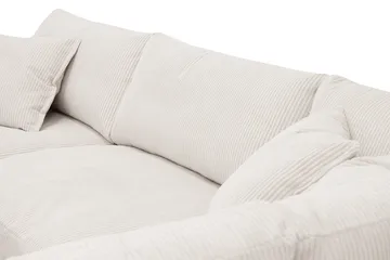Valencia Extra Djup 4-sits Soffa med Schäslong Höger - Offwhite - Möbler - Soffa - Divansoffor & schäslongsoffa