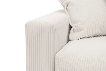 Valencia Extra Djup 4-sits Soffa med Schäslong Höger - Offwhite - Möbler - Soffa - Divansoffor & schäslongsoffa