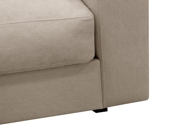 Valencia Extra Djup 4-sits Soffa med Schäslong Vänster - Brun - Möbler - Soffa - Divansoffor & schäslongsoffa