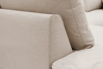 Valencia Extra Djup 4-sits Soffa med Schäslong Vänster - Ljusbrun - Möbler - Soffa - Divansoffor & schäslongsoffa