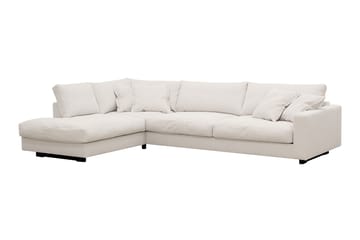 Valencia Extra Djup 4-sits Soffa med Schäslong Vänster - Offwhite - Möbler - Soffa - Divansoffor & schäslongsoffa