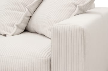 Valencia Extra Djup 4-sits Soffa med Schäslong Vänster - Offwhite - Möbler - Soffa - Divansoffor & schäslongsoffa
