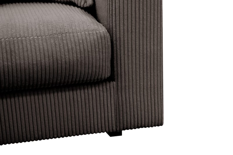 Valencia Extra Djup 4-sits Soffa med Schäslong Vänster - Taupe - Möbler - Soffa - Divansoffor & schäslongsoffa