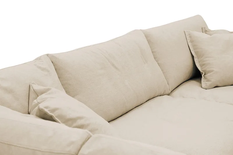 Valencia Extra Djup 4-sits Soffa med Schäslong Vänster - Möbler - Soffa - Divansoffor & schäslongsoffa - 4 sits soffa med divan