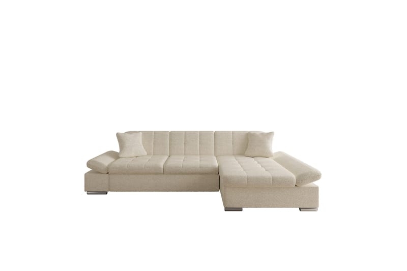 Vananda Soffa med Divan 3-sits - Beige - Möbler - Soffa - Divansoffor & schäslongsoffa