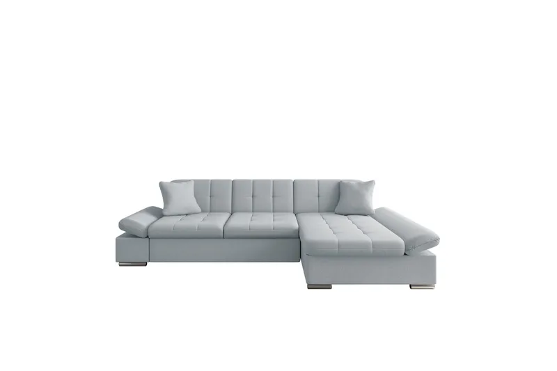 Vananda Soffa med Divan 3-sits - Blå - Möbler - Soffa - Divansoffor & schäslongsoffa
