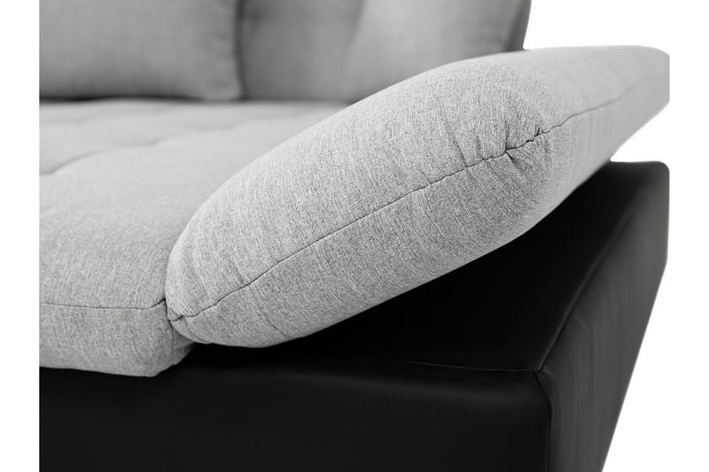 Vananda Soffa med Divan 3-sits i Chenille - Grön - Möbler - Soffa - Divansoffor & schäslongsoffa