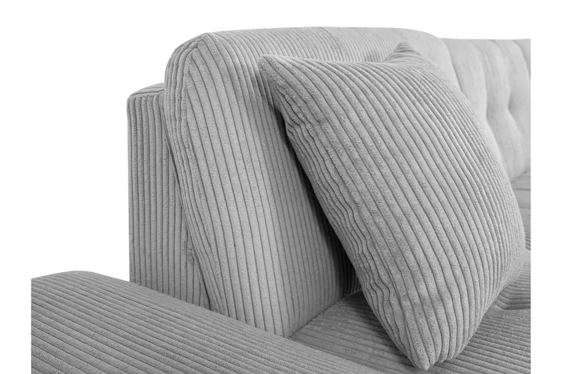 Vananda Soffa med Divan 3-sits - Orange - Möbler - Soffa - Divansoffor & schäslongsoffa