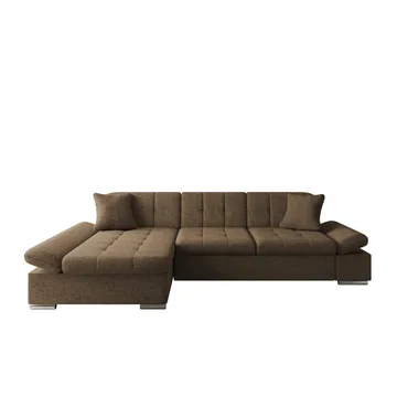 Vananda Soffa med Divan 4-sits - Brun - Möbler - Soffa - Divansoffor & schäslongsoffa