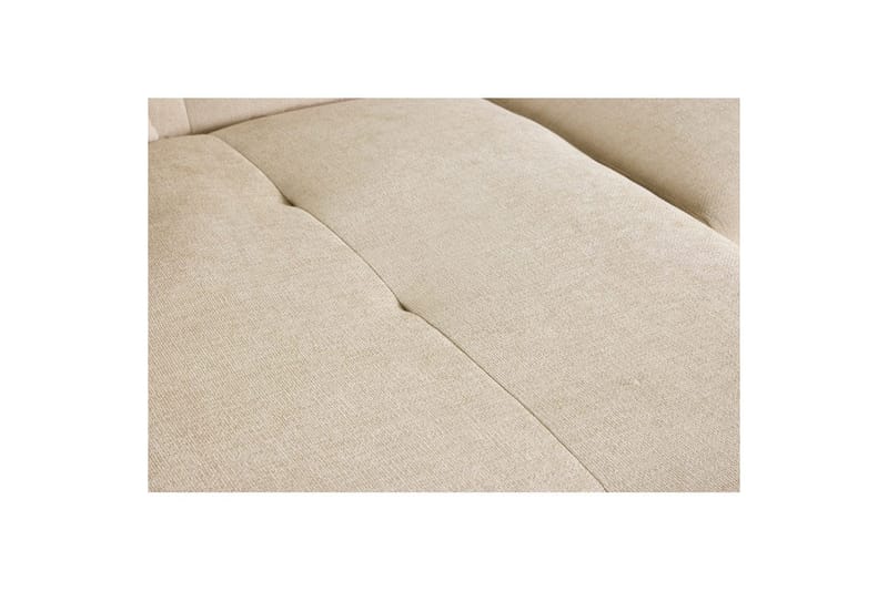 Vanlig Soffa med enkeldivan utan schäslong VIND Hörnsoffa VIND Positano Beige Beige - Möbler - Soffa - Divansoffor & schäslongsoffa