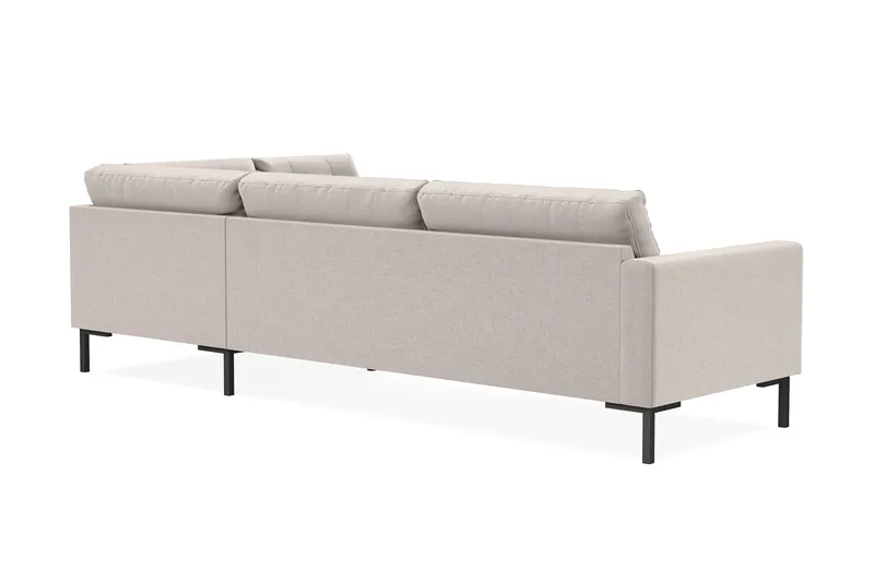 Vanlig Soffa med schäslong utan divan Scandinavian Choice Frillestad 4-sits Soffa med Schäslong Beige Right-faced - Möbler - Soffa - Divansoffor & schäslongsoffa