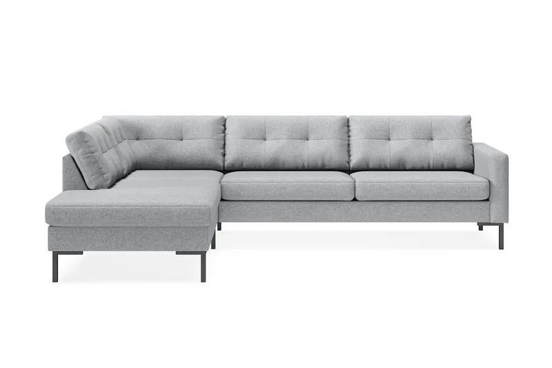 Vanlig Soffa med schäslong utan divan Scandinavian Choice Frillestad 4-sits Soffa med Schäslong Grey Left-faced, undefined