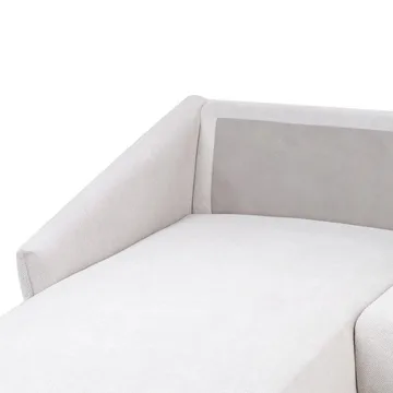 Varde 3-sits Vänstervänd L-formad Hörnsoffa med Divan och Schäslong i Tyg - Ljusbeige - Möbler - Soffa - Divansoffor & schäslongsoffa