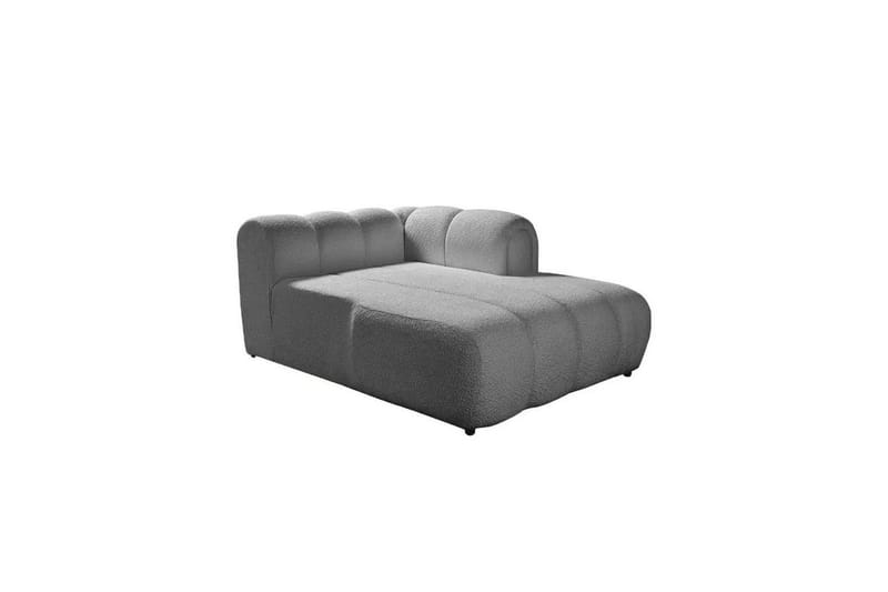 Varrel Soffa med Divan 3-sits - Grå - Möbler - Soffa - Divansoffor & schäslongsoffa