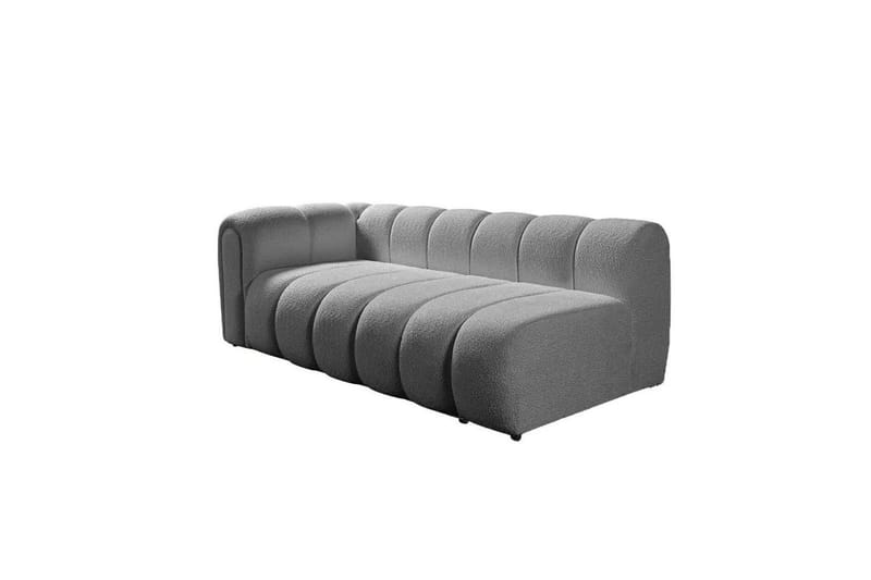 Varrel Soffa med Divan 3-sits - Grå - Möbler - Soffa - Divansoffor & schäslongsoffa