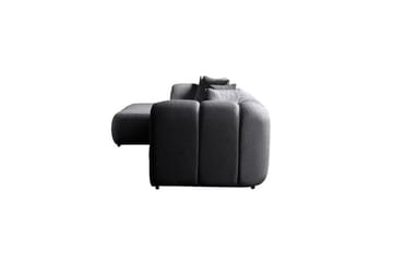 Varrel Soffa med Divan 3-sits - Mörkgrå - Möbler - Soffa - Divansoffor & schäslongsoffa