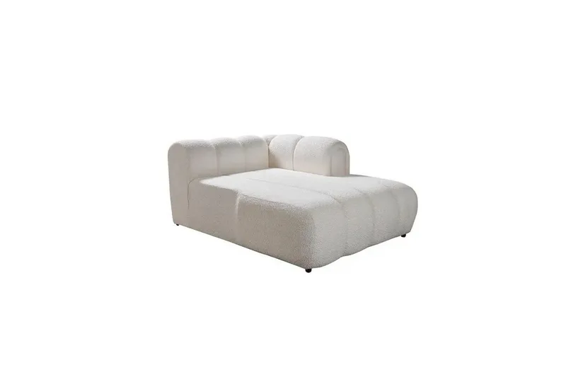 Varrel Soffa med Divan 3-sits - Vit - Möbler - Soffa - Divansoffor & schäslongsoffa
