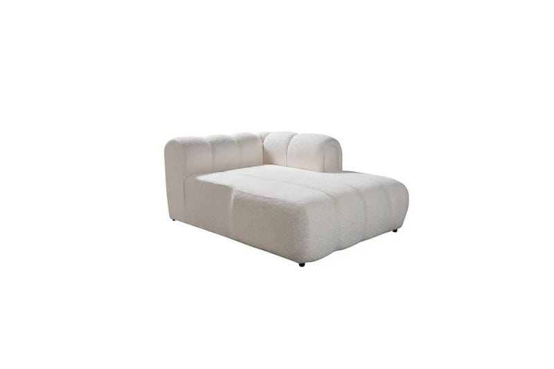 Varrel Soffa med Divan 3-sits - Vit - Möbler - Soffa - Divansoffor & schäslongsoffa