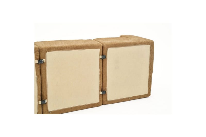 Veyno Soffa med Divan 3-sits - Brun - Möbler - Soffa - Divansoffor & schäslongsoffa