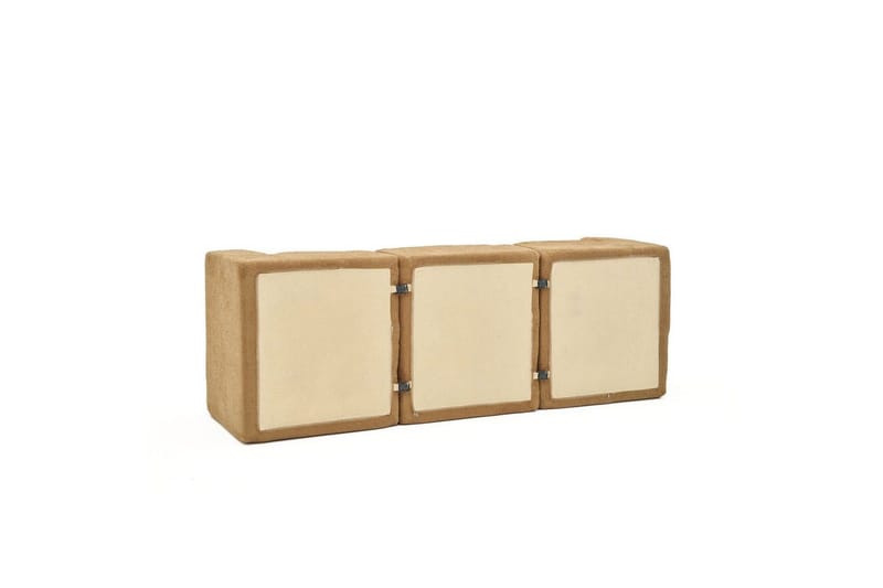 Veyno Soffa med Divan 3-sits - Brun - Möbler - Soffa - Divansoffor & schäslongsoffa