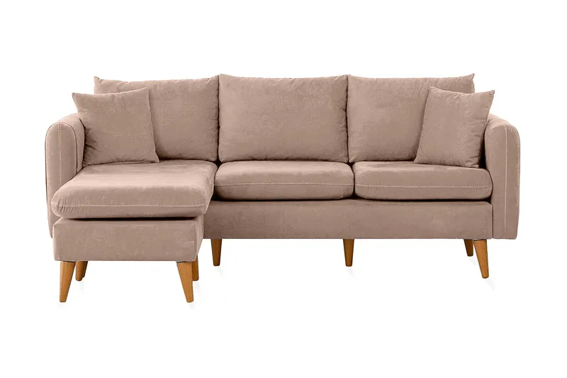 Wardenburg Divansoffa Vänster, Brun