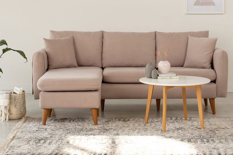 Wardenburg Divansoffa Vänster - Brun - Möbler - Soffa - Divansoffor & schäslongsoffa