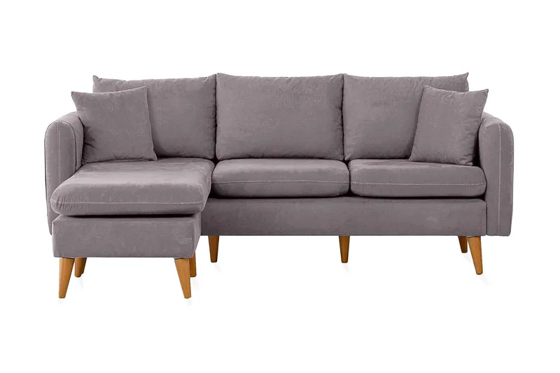 Wardenburg Divansoffa Vänster, Grå