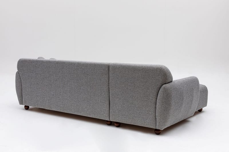 Whitecliffs Divansoffa 3-sits - Grå - Möbler - Soffa - Divansoffor & schäslongsoffa - 3 sits soffa med divan