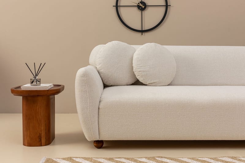 Whitecliffs Divansoffa 3-sits - Vit - Möbler - Soffa - Divansoffor & schäslongsoffa - 3 sits soffa med divan