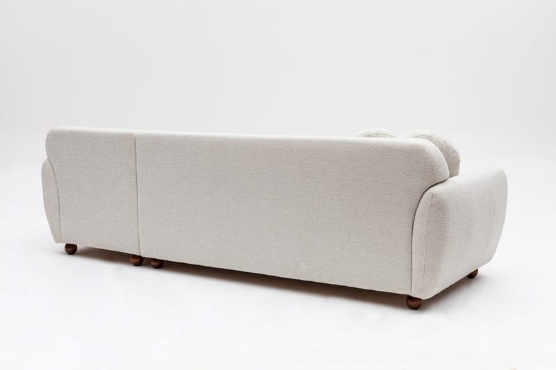 Whitecliffs Divansoffa 3-sits - Vit - Möbler - Soffa - Divansoffor & schäslongsoffa - 3 sits soffa med divan