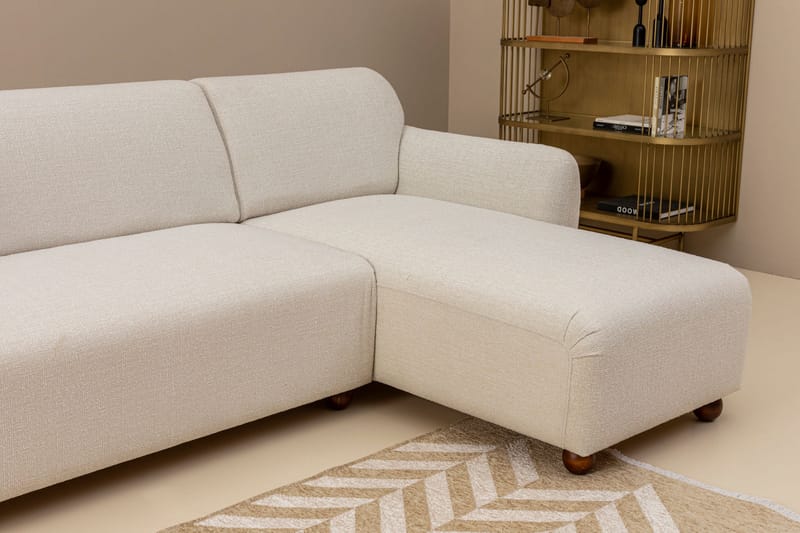 Whitecliffs Divansoffa 3-sits - Vit - Möbler - Soffa - Divansoffor & schäslongsoffa - 3 sits soffa med divan
