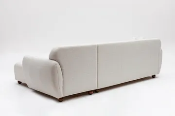 Whitecliffs Divansoffa 3-sits - Vit - Möbler - Soffa - Divansoffor & schäslongsoffa - 3 sits soffa med divan