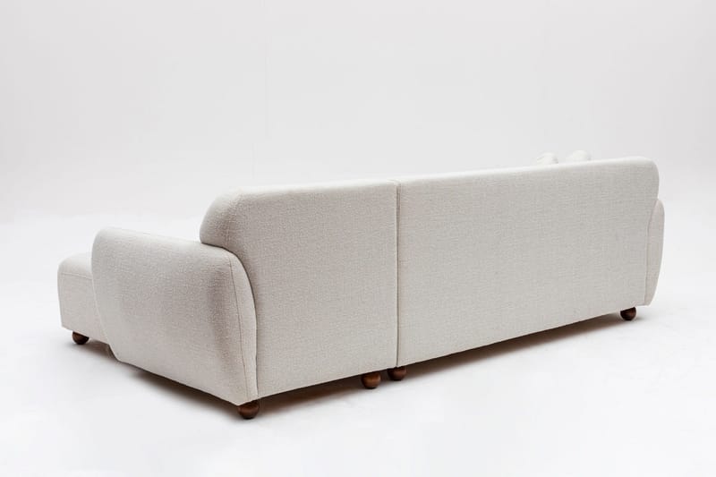 Whitecliffs Divansoffa 3-sits - Vit - Möbler - Soffa - Divansoffor & schäslongsoffa - 3 sits soffa med divan
