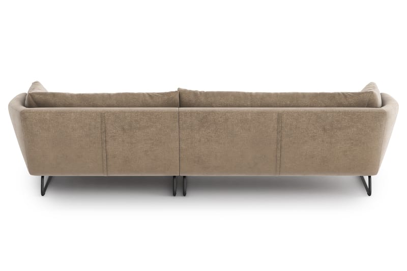 Ynnabo Divansoffa - Beige - Divansoffor & schäslongsoffa - 4 sits soffa med divan