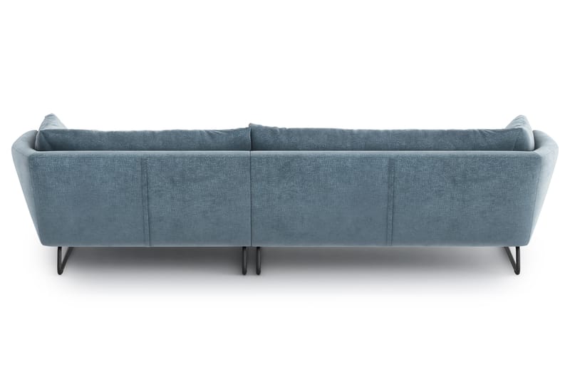 Ynnabo Divansoffa - Blå - Divansoffor & schäslongsoffa - 4 sits soffa med divan