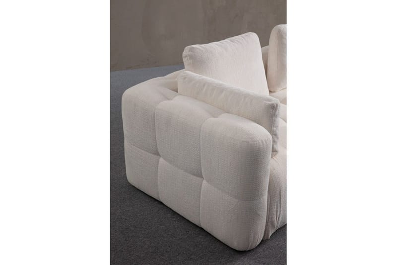 Yvara Soffa med Divan 2-sits - Beige - Möbler - Soffa - Modulsoffor - Komplett modulsoffa