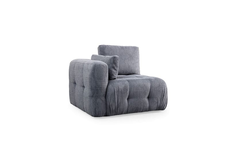 Yvara Soffa med Divan 2-sits - Grå - Möbler - Soffa - Divansoffor & schäslongsoffa