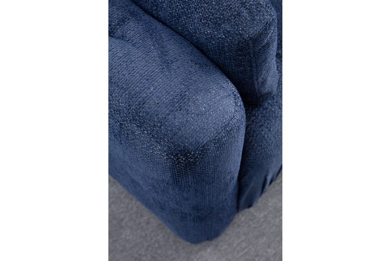 Yvara Soffa med Divan 2-sits - Marinblå - Möbler - Soffa - Divansoffor & schäslongsoffa