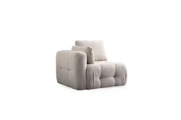 Yvara Soffa med Divan 4-sits - Beige - Möbler - Soffa - Modulsoffor - Komplett modulsoffa