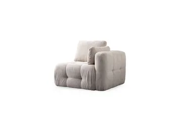 Yvara Soffa med Divan 4-sits - Beige - Möbler - Soffa - Modulsoffor - Komplett modulsoffa