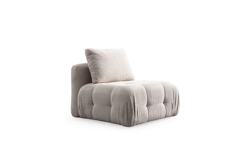 Yvara Soffa med Divan 4-sits - Beige - Möbler - Soffa - Modulsoffor - Komplett modulsoffa