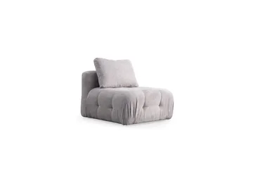 Yvara Soffa med Divan 4-sits - Ljusgrå - Möbler - Soffa - Modulsoffor - Komplett modulsoffa