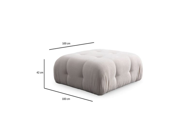 Yvara Soffa med Divan 4-sits - Vit - Möbler - Soffa - Divansoffor & schäslongsoffa