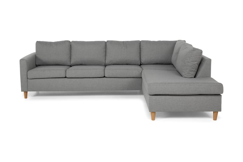 Zero 4-sits Soffa med Schäslong Höger - Ljusgrå - Divansoffor & schäslongsoffa - 4 sits soffa med divan