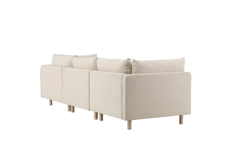 Zero Soffa m. Divan 3-sits - Beige - Möbler - Soffa - Divansoffor & schäslongsoffa