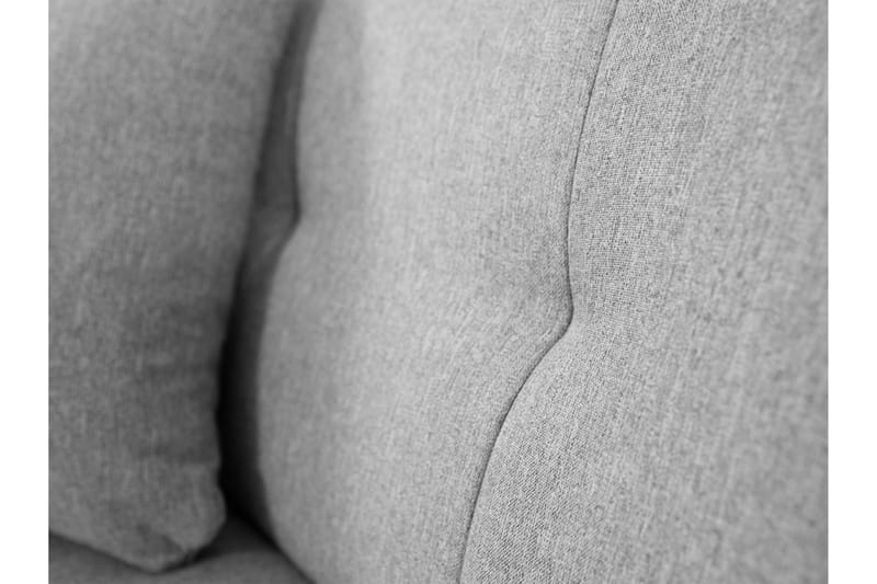 Djerra Bäddsoffa med Schäslong 3-sits i Konstläder - Svart/Grå - Möbler - Soffa - Bäddsoffa